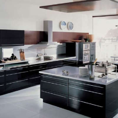 Tủ bếp nhựa  đặc acrylic bóng kính