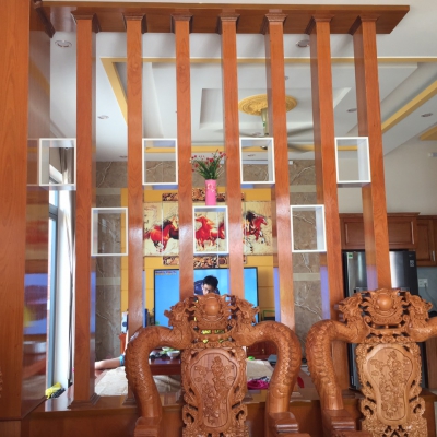 Vách Lam Trang Trí