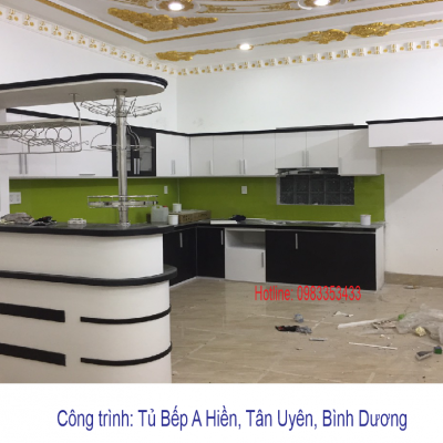 Tủ Bếp  Nhựa đặc  Sơn Bóng
