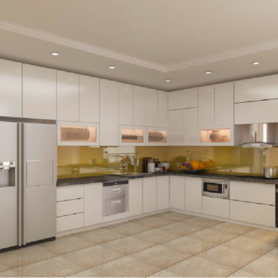 Tủ Bếp  Nhựa  đặc Sơn Bóng