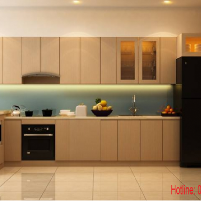 Tủ Bếp  Nhựa Sơn Bóng
