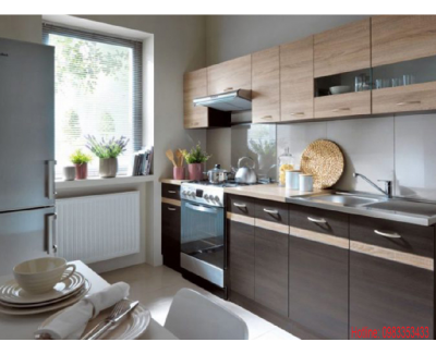 Tủ Bếp nhựa đặc phủ Laminate