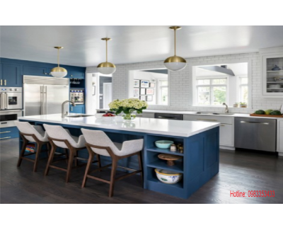 Tủ Bếp  Nhựa  đặc Sơn Bóng