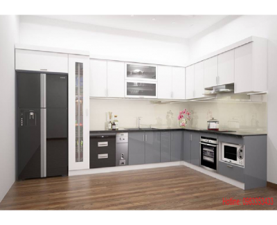 Tủ Bếp  Nhựa  đặc Sơn Bóng