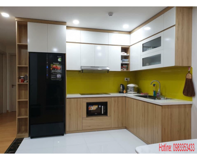 Tủ Bếp MDF Phủ Melamine